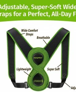 Hempvana Straight 8 Relief From Back And Neck Strain - Easy Way To Correct Posture Accessories