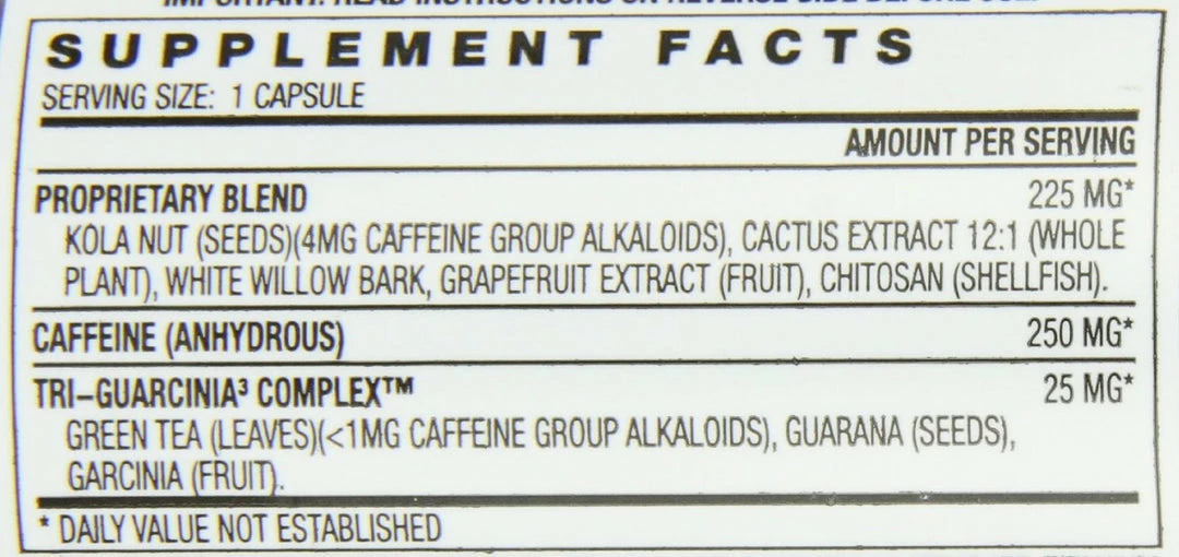 Stacker3 Stacker 3 Metabolizing Fat Burner With Chitosan - 100-Count Capsules