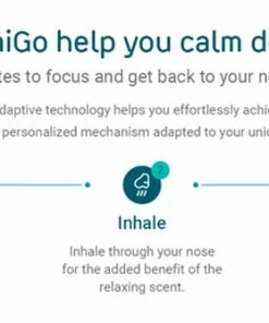 CalmiGo Anxiousness & Stress-Relief Natural Calming Device - Achieve Calm, Anywhere, Anytime