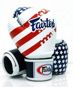 Fairtex "USA FLAG" Muay Thai Style Training Gloves - BGV1