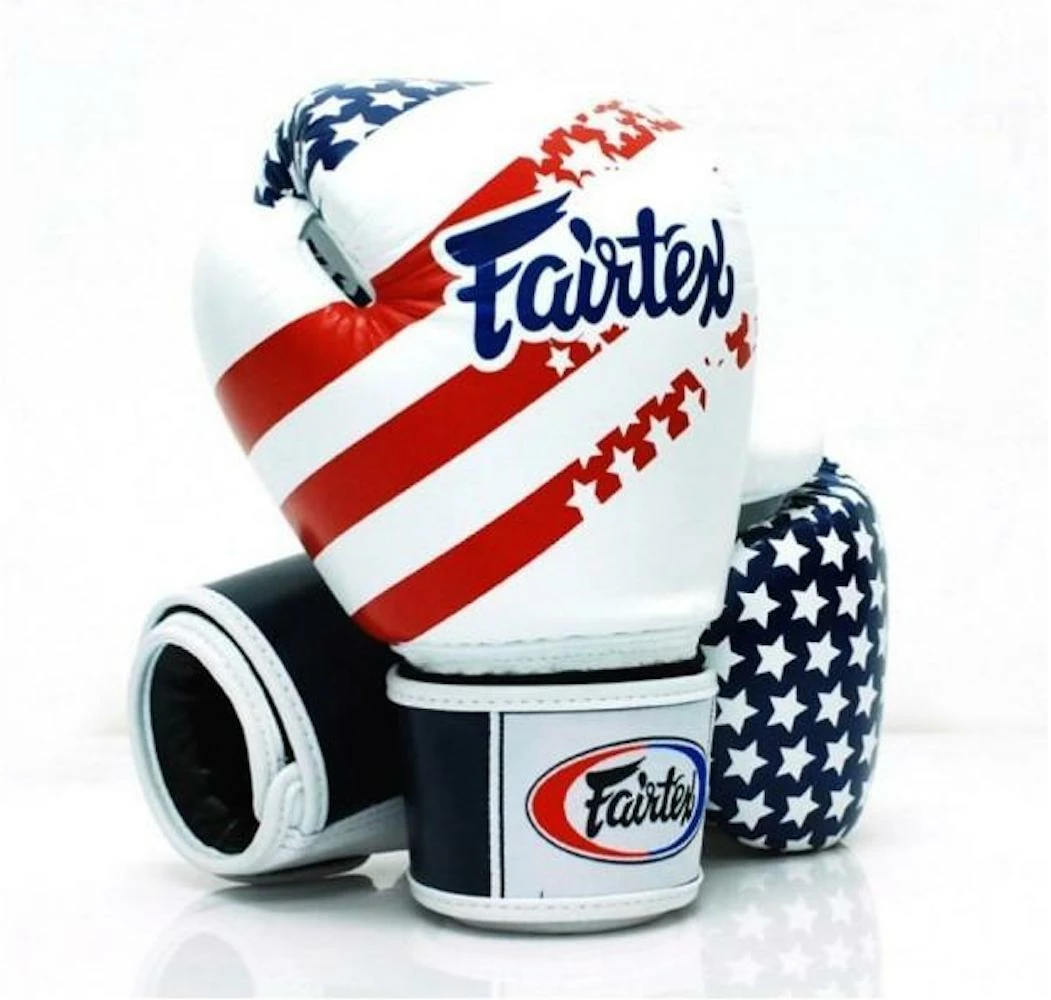 Fairtex "USA FLAG" Muay Thai Style Training Gloves - BGV1