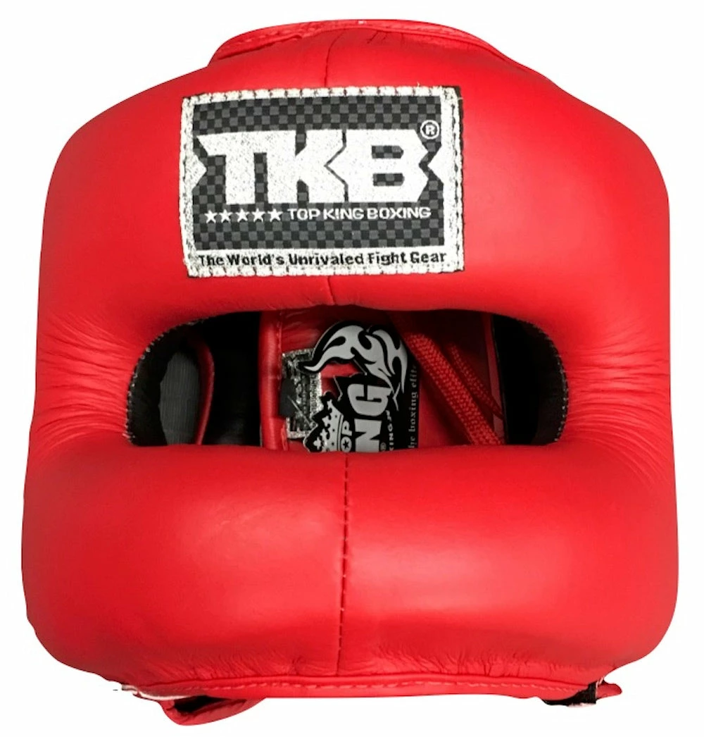 Protection Top King "Pro" Training Open Chin Headguard - TKHGPT (OC)