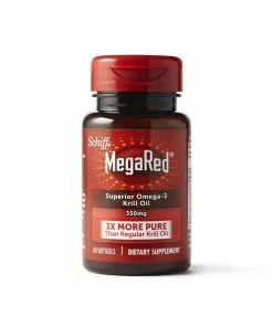 MegaRed Superior Omega-3 Krill Oil - 350mg - 60 Softgels - Schiff Accessories