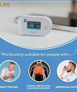 Accessories Beurer PO60 Bluetooth Fingertip Pulse Oximeter With Monitoring Via App