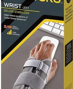 Accessories FUTURO Deluxe Wrist Stabilizer Helps Relieve Carpal Tunnel Symptoms- 1 Wrist Stabilizer - Firm Support