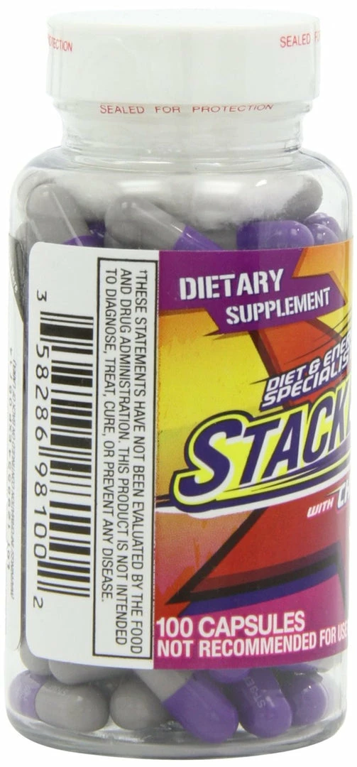 Stacker3 Stacker 3 Metabolizing Fat Burner With Chitosan - 100-Count Capsules