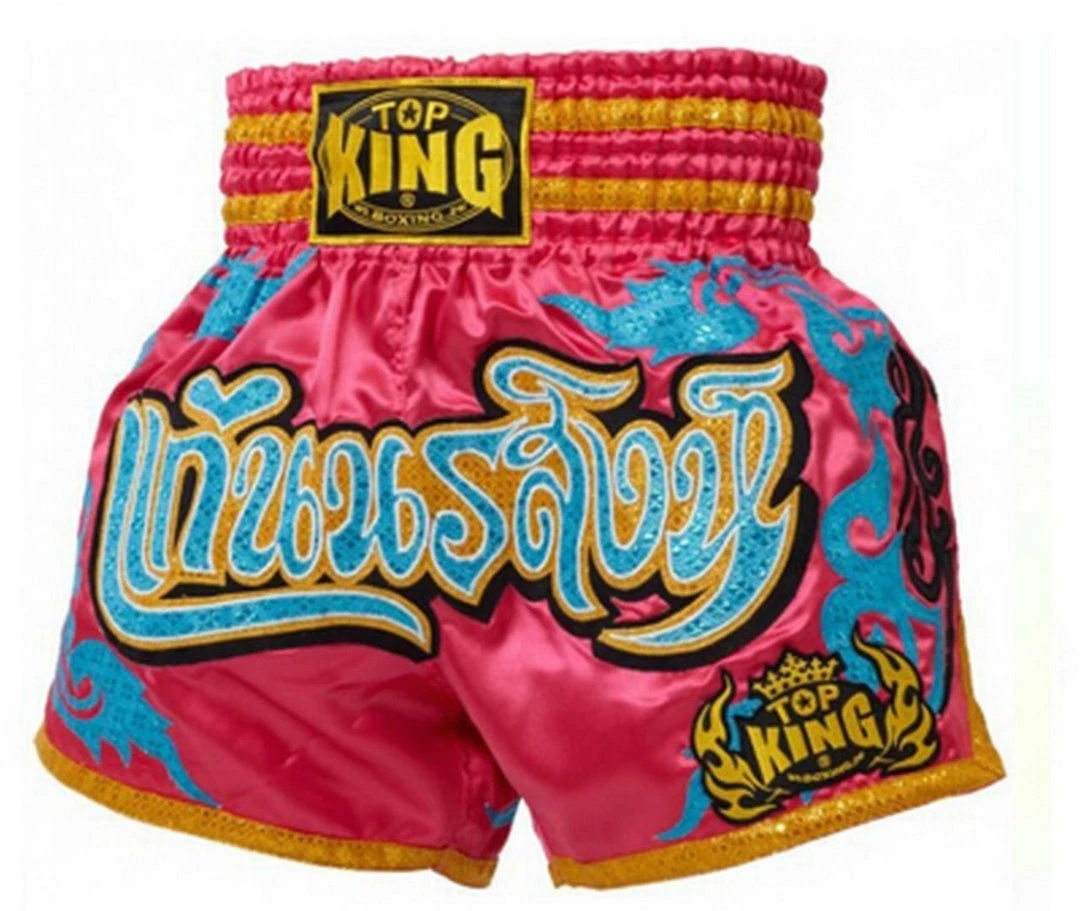 Muay Thai Shorts TOP KING MUAY THAI KICKBOXING SHORTS - TKTBS-071