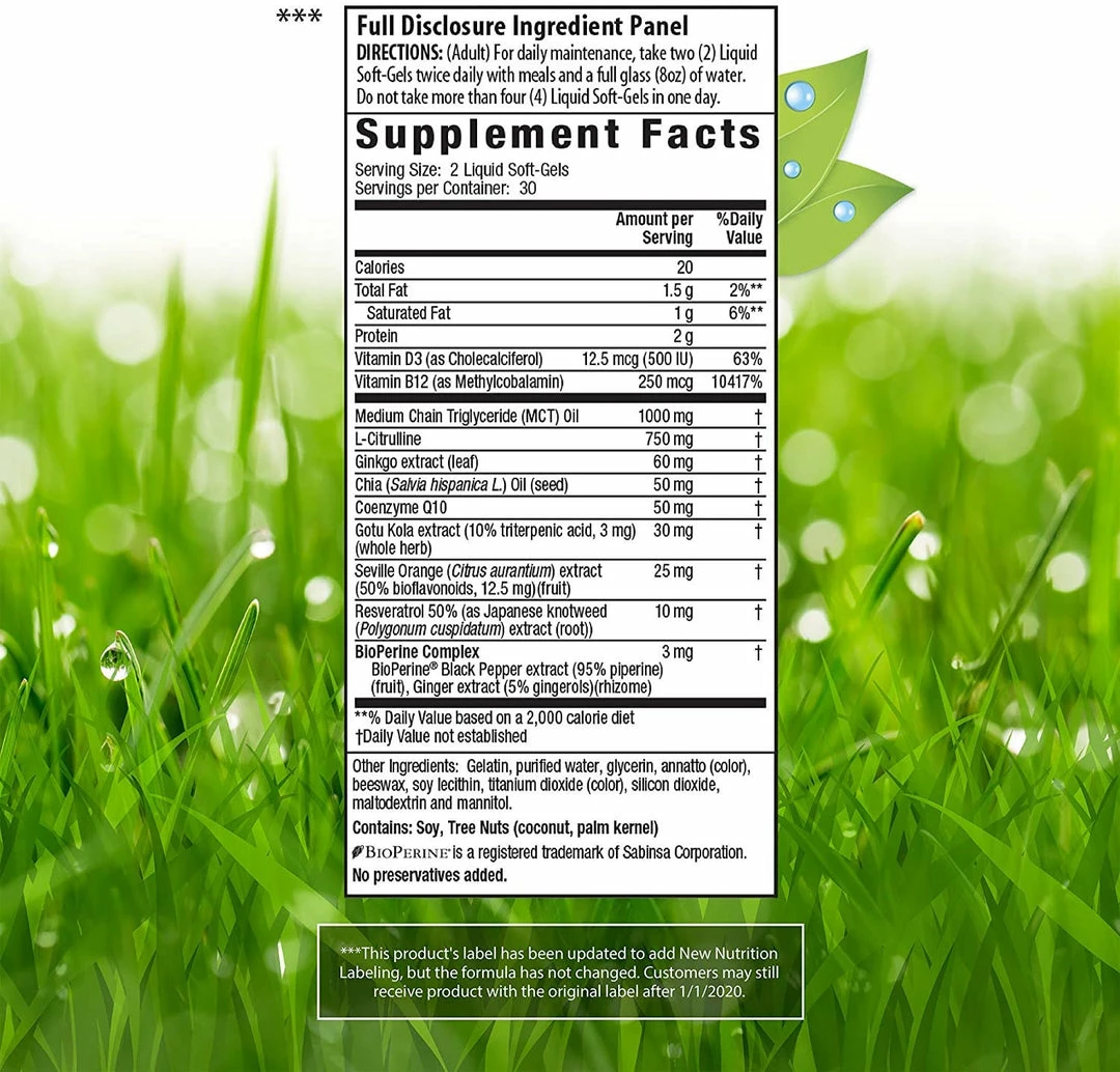 Irwin Naturals CoQ10-RED W/ Nitric Oxide Booster - Supports Healthy Blood Flow & Energy Production- 60 Liquid Soft-Gels Accessories