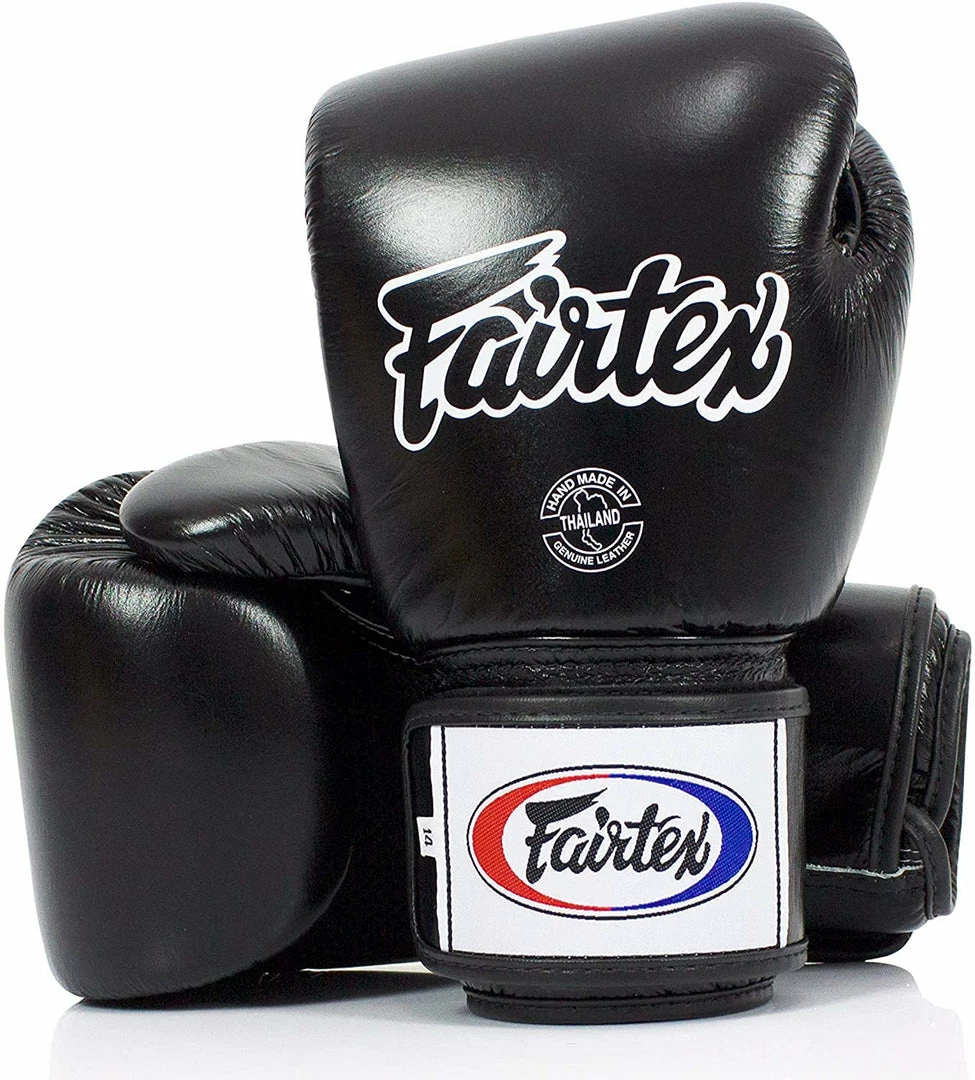 Fairtex Muay Thai Style Training Boxing Gloves - BGV1 - Made In Thailand W/ Genuine Top Grain Leather.