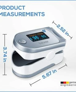 Accessories Beurer PO60 Bluetooth Fingertip Pulse Oximeter With Monitoring Via App
