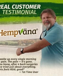 Accessories Hempvana Pain Relief Cream For Arthritis - As Seen On TV - 4oz