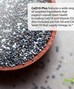 Accessories Irwin Naturals CoQ10-Plus - Optimum Heart Plus - 60 Liquid Soft-Gels