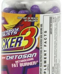 Stacker3 Stacker 3 Metabolizing Fat Burner With Chitosan - 100-Count Capsules