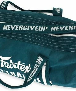 Fairtex Green Color Retro Style Barrel Duffel Bag - BAG9 - Durable & Stylish