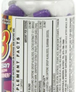 Stacker3 Stacker 3 Metabolizing Fat Burner With Chitosan - 100-Count Capsules