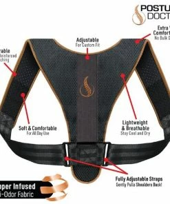 Accessories Copper Infused Posture Doctor - Relieves Neck, Back & Shoulder Strains