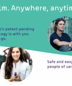 CalmiGo Anxiousness & Stress-Relief Natural Calming Device - Achieve Calm, Anywhere, Anytime