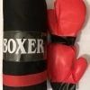 Children's "Club Of Boxers" Toy Punching Bag And Gloves Accessories