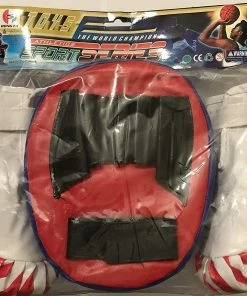 Club Of Boxers Accessories The "World Champion" Athletics Sport Series Toy Punching Pad And Gloves Set