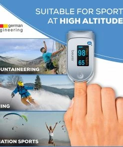 Accessories Beurer PO60 Bluetooth Fingertip Pulse Oximeter With Monitoring Via App