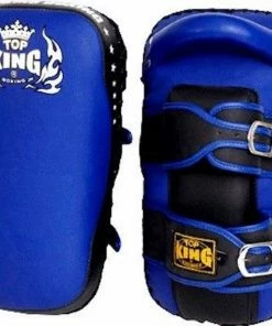 Top King "SUPER" Curved Thai Kicking Pads -TKKPS