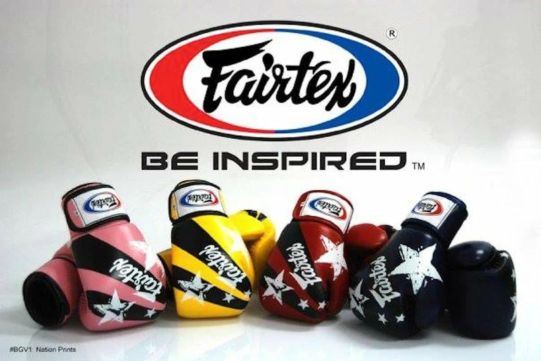Fairtex "NATIONS PRINT" Training Gloves - BGV1N - Maximum Protection During Training & Sparring