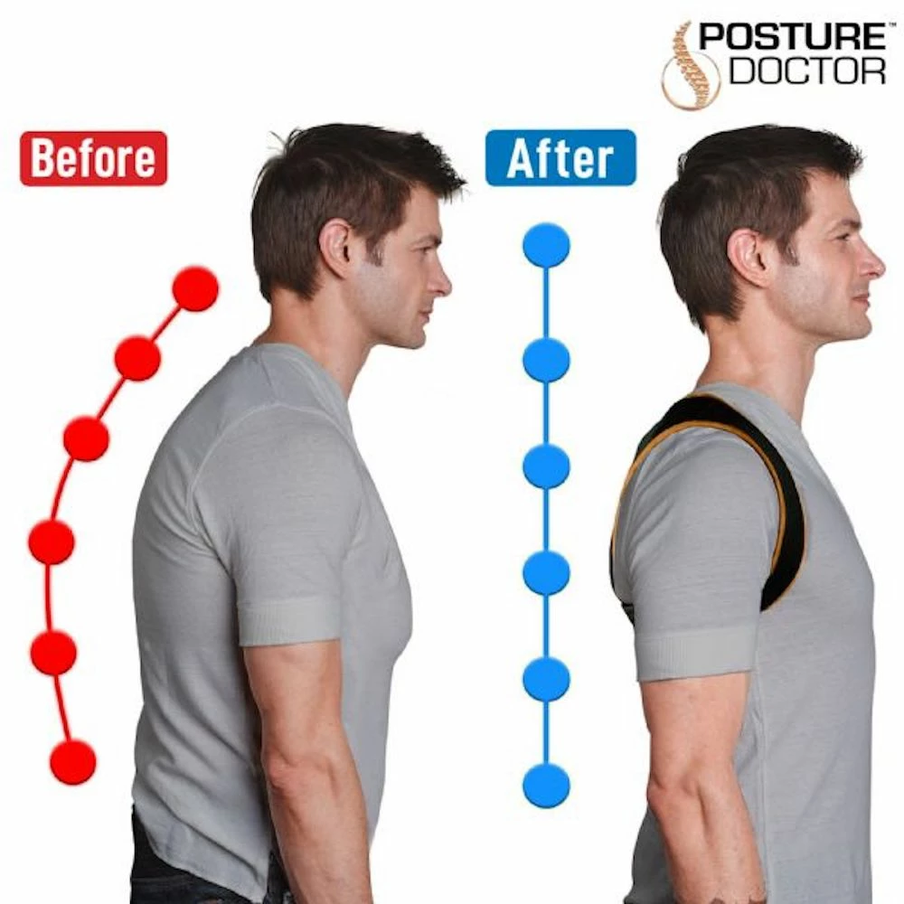 Accessories Copper Infused Posture Doctor - Relieves Neck, Back & Shoulder Strains