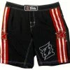 Fairtex MMA Boardshorts - AB8 - Black & Red