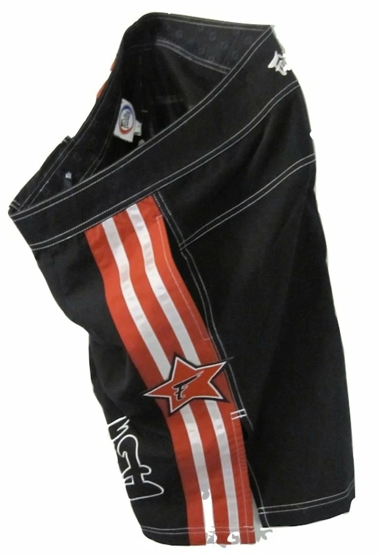 Fairtex MMA Boardshorts - AB8 - Black & Red
