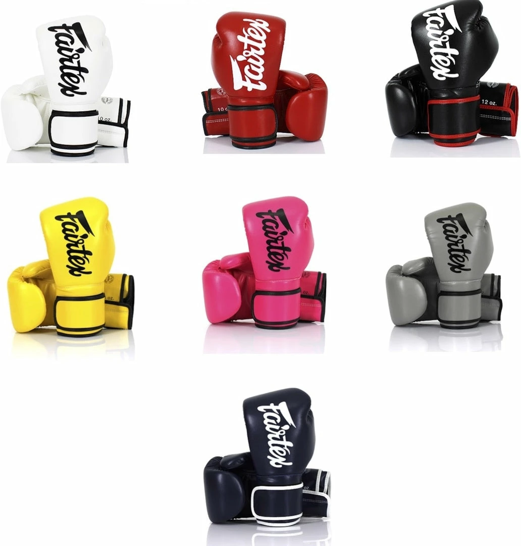 Fairtex New Style Boxing Gloves - High Impact Latex Foam Core System - BGV14