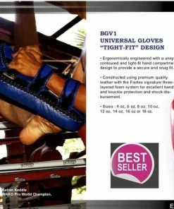 Fairtex Muay Thai Style Training Boxing Gloves - BGV1 - Made In Thailand W/ Genuine Top Grain Leather.