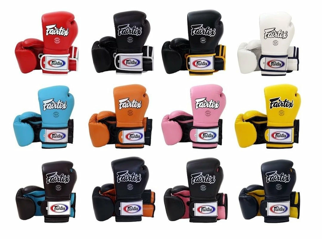 Fairtex Mexican Style Boxing Gloves - BGV9 - Genuine Top Grain Leather