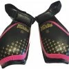 Pads & Mitts Fairtex Compact Thigh Pads - TP4 - Black & Pink - Lightweight Compact & Durable.