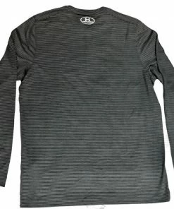 Apparel Men's Under Armour Infrared Long Sleeve Heartbeat 1/4 ZIP-1248111-GREY
