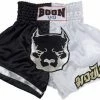 Boon Sport "B&W PITBULL" Muay Thai Shorts