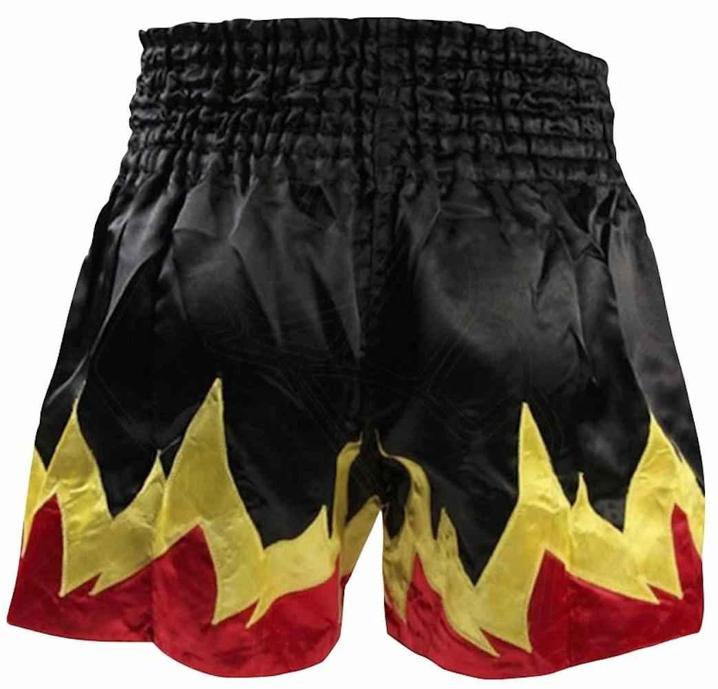 Boon Sport "MONSTER NO FEAR FLAMES" Muay Thai Shorts