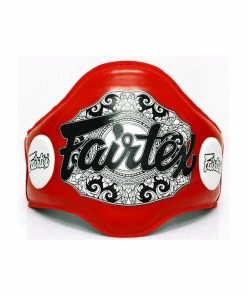 Fairtex Lightweight Belly Pad - BPV2 - Extra Strong Top Grain Cowhide Leather