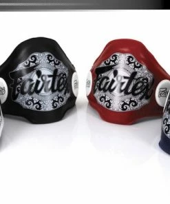 Fairtex Lightweight Belly Pad - BPV2 - Extra Strong Top Grain Cowhide Leather