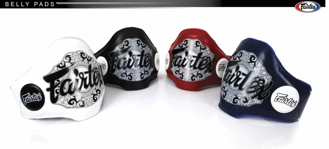 Fairtex Lightweight Belly Pad - BPV2 - Extra Strong Top Grain Cowhide Leather