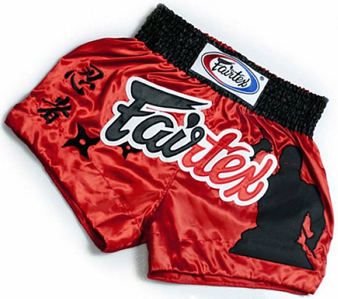 Muay Thai Shorts Fairtex "THE ASSASSIN" Muay Thai Kickboxing Shorts - BS0638