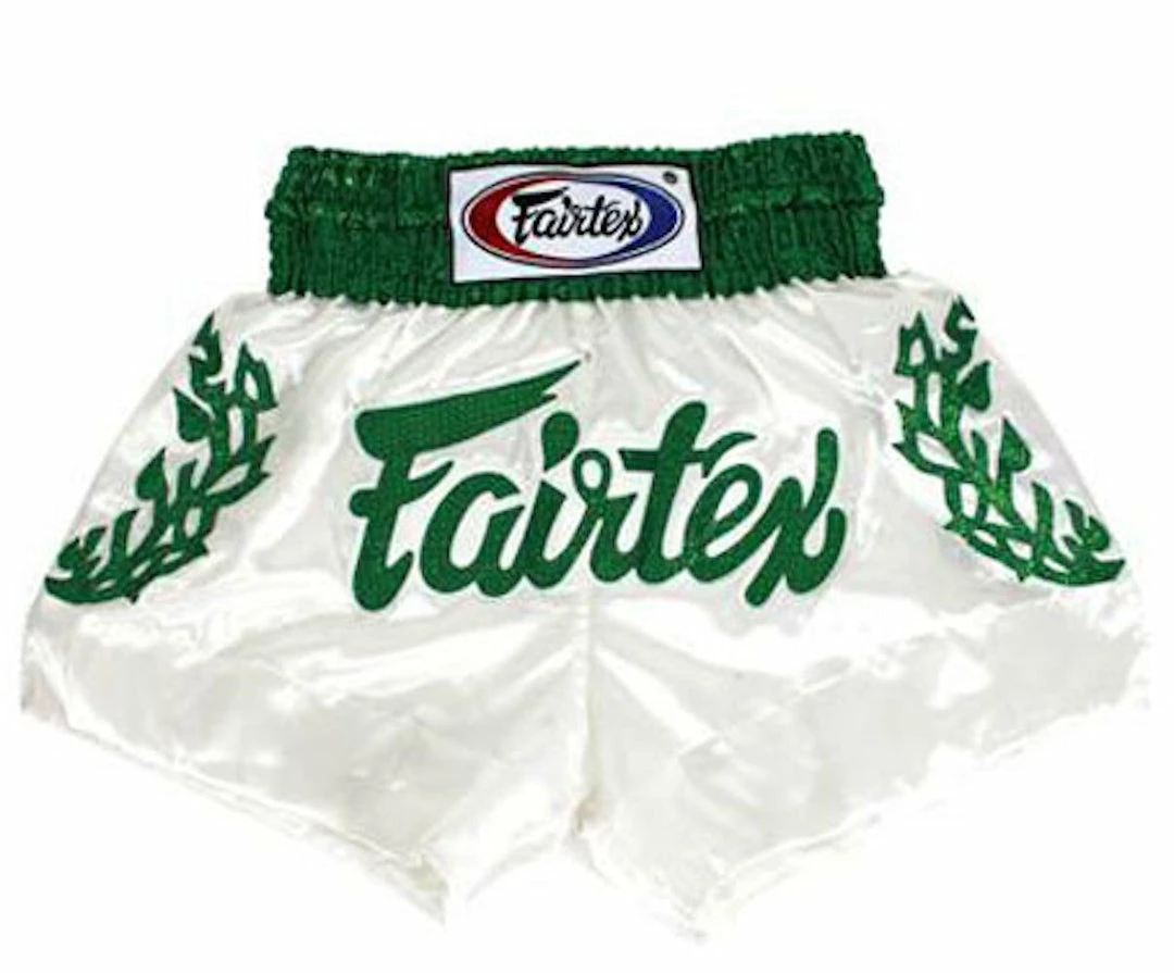 Muay Thai Shorts Fairtex "HEAVENS GRASS" Muay Thai Kickboxing Shorts - BS0648