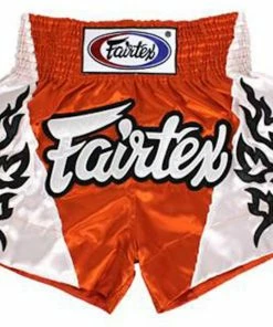 Fairtex "TROPICAL ORANGE" Muay Thai Kickboxing Shorts - BS0649