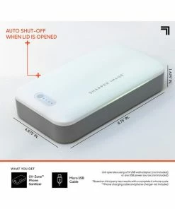 UV Zone UV-Zone Phone Sanitizer By Sharper Image Accessories