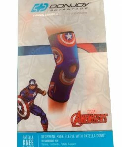 Accessories Donjoy Advantage Kid’s Patella Knee Sleeve Featuring Marvel