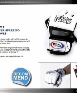 Fairtex MMA Grappling Gloves - FGV17 - Closed Thumb Design That Suits A Striker