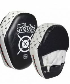 Fairtex "AERO" Focus Mitts - Black & White - FMV11 Pads & Mitts