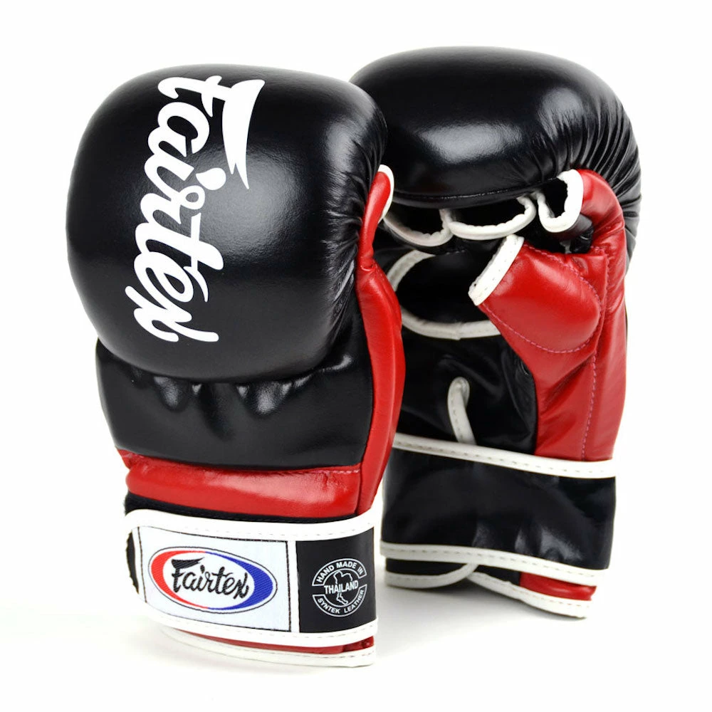 Fairtex Super Sparring Grappling MMA Gloves - FGV18 - Hybrid Design