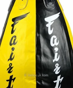 Fairtex Super Tear Drop Heavy Bag - HB15 (Unfilled) -Great For Working Angles Punching Bags