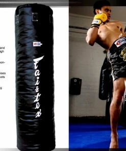 Punching Bags Fairtex 7ft Pole Bag - HB7 (UnFilled)- Heavy Duty Non-tear And Water Resistant Nylon Lining