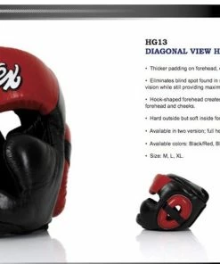 Fairtex Ultimate Full Coverage Lace-Up Headgear - HG13L -'Diamond' Vision Range